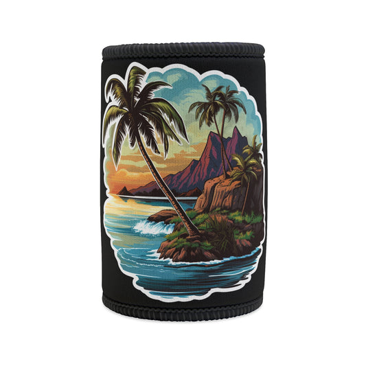 The Tropical Oasis - Stubby Cooler