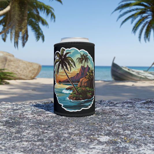 The Tropical Oasis - Stubby Cooler